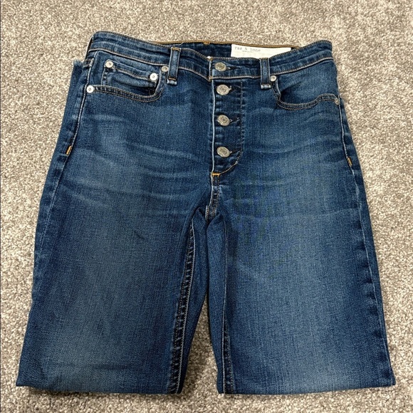 rag & bone Nina High Rise Ankle Skinny Jeans - Picture 3 of 5